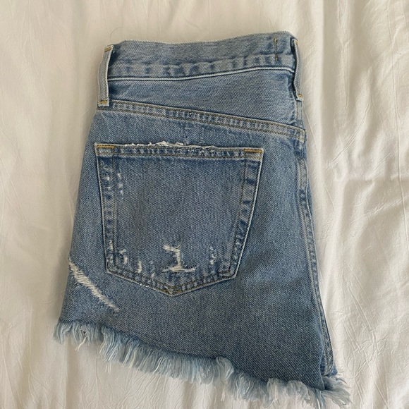 Agolde Parker denim shorts size 25 - Picture 5 of 7